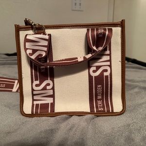Steve Madden Crossbody two tone (brown and tan) purse